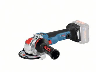 Akumulátorová uhlová brúska s X-LOCK GWX 18V-10 SC