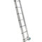 Hliníkový rebrík dvojdielny výsuvný 7207 PROFI