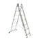 Hliníkový rebrík trojdielny univerzálny 7607 PROFI
