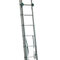 Hliníkový rebrík dvojdielny univerzálny 7707 s úpravou na schody PROFI