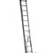 Hliníkový rebrík dvojdielny univerzálny 7711 s úpravou na schody PROFI