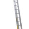 Hliníkový rebrík dvojdielny výsuvný 8214* PROFI PLUS
