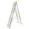 Hliníkový rebrík trojdielny univerzálny 8610 PROFI PLUS