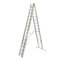 Hliníkový rebrík trojdielny univerzálny 8615* PROFI PLUS