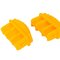 Plastová pätka F-6425 žltá