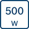 Menovitý príkon 500 W