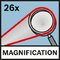 Magnetification 26x; Zväčšenie až o 26x