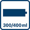 Kapacita zásobníka; 300/400 ml