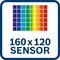 Infračervený snímač; 160 × 120 pixelov