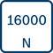 Ťažná sila 16 000