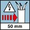 Detection depth Power; Detekčná hĺbka elektrických