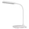 LED stolná lampa Eddy, biela