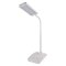 LED stolná lampa Eddy, biela