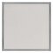 LED prisadené svietidlo, štvorec, strieborné, 28,5W, CCT