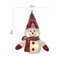 LED vianočný snehuliak svietiaci, 25 cm, 3x AAA, vnútorná, teplá biela