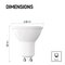LED žiarovka Classic MR16 / GU10 / 7 W  (60 W) / 806 lm / Teplá biela
