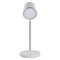 LED stolná lampa ABBIE, dobíjacia, biela