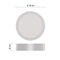 LED prisadené svietidlo, kruhové, biele, 12,5W, CCT