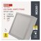 LED prisadené svietidlo, štvorec, biele, 12,5W, CCT