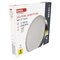 LED prisadené svietidlo, kruhové, strieborné, 28,5W, CCT