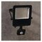 LED reflektor VISIO s pohybovým čidlom, 50 W, neutrálna biela, čierný