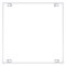 Rámik pre LED panel 60×60cm, bezskrutkový