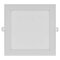 LED vstavané svietidlo NEXXO, štvorec, biely, 18W, teplá biela
