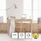 Predlžovací kábel 5 m / 3 zásuvky / biely / PVC / 1 mm2