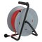 Predlžovací kábel na bubne 50 m / 4 zásuvky / čierny / PVC / 230 V / 1,5 mm2