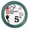 Predlžovací kábel 5 m / 1 zásuvka / zelený / PVC / 1 mm2