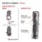 CREE LED kovové svietidlo Ultibright 60, P3160, 170lm, 1xAA