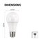 LED žiarovka Classic A60 10,7W E27 teplá biela