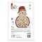 LED dekorácia drevená – Santa, 30 cm, 2x AAA, vnútorná, teplá biela, časovač