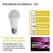 LED žiarovka GoSmart A60 / E27 / 11 W (75 W) / 1 050 lm / RGB / stmievateľná / WiFi