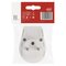 Zásuvka s vypínačom, biela