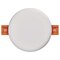 LED panel 100mm, kruhový vstavaný biely, 7,5W neut. biela, IP65