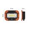 COB LED pracovné svietidlo P4113, 700 lm, 4× AA