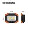 COB LED pracovné svietidlo P4112, 350 lm, 3× AA