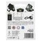 COB LED nabíjací pracovný reflektor P4543, 1200 lm, 2000 mAh