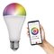 LED žiarovka GoSmart A65 / E27 / 14 W (94 W) / 1 400 lm / RGB / stmievateľná / Zigbee