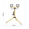 LED reflektor HOBBY SLIM, 2× 20,5W + trojnožka