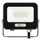 LED reflektor GLARO 20W, čierny, IP65, 2000 lm, neutrálna biela