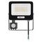 LED reflektor GLARO s pohybovým čidlom, 30 W, čierny, IP54, 3000 lm, neutrálna biela
