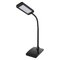 LED stolná lampa Eddy, čierna