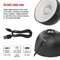 LED stolná lampa SOPHIE, dobíjacia, čierna