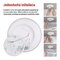 LED prisadené svietidlo FLORI okrúhle, biele, 22W, neutrálna biela