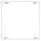 Rámik pre LED panel 60×60cm, bezskrutkový