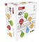 LED svetelná cherry reťaz – guličky 2,5cm, 4m, vonkajšia aj vnútorná, multicolor, časovač