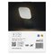 LED záhradné nástenné svietidlo NIKA, 12 x 12 x 20 cm, 12,5 W, teplá biela