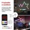 GoSmart LED svietidlo Lines white, 9 dielov, 34 W, RGBIC stmievateľné, WiFi